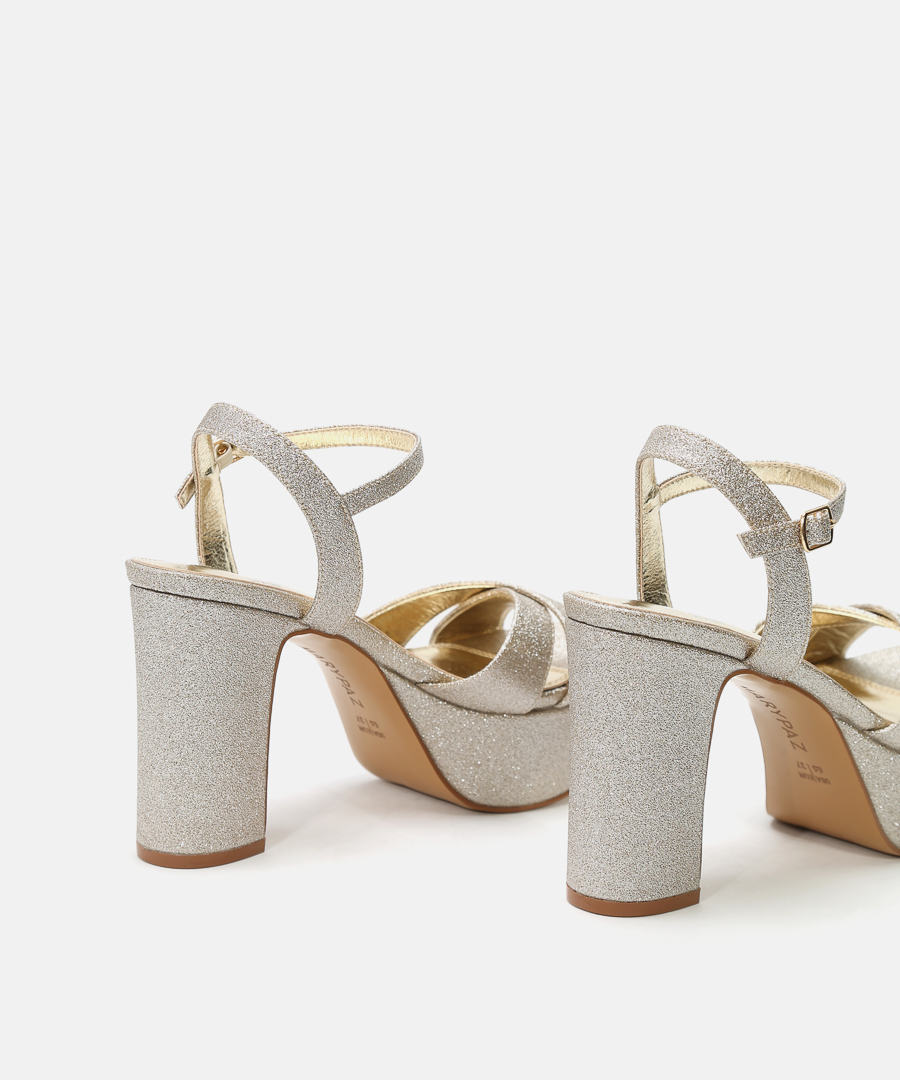 Sandalias plataforma glitter image number null